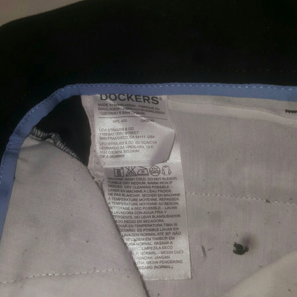 Pants black